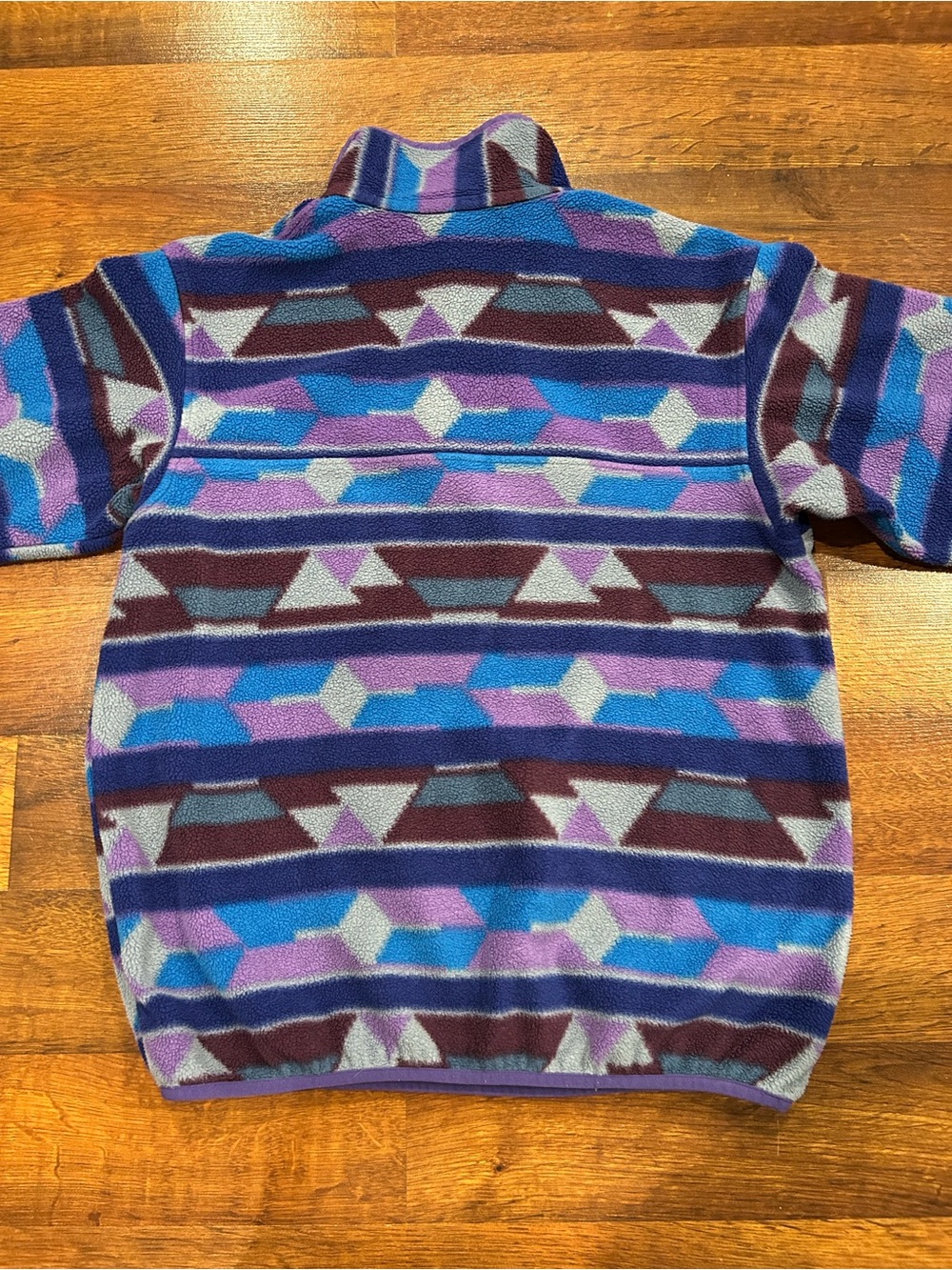 Women's Patagonia Synchilla Guatemalan Tango Aztec Snap-T Pullover Size Small - Picture 6 of 6